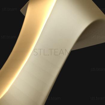 3D model 3d stl model of furniture legs (STL)